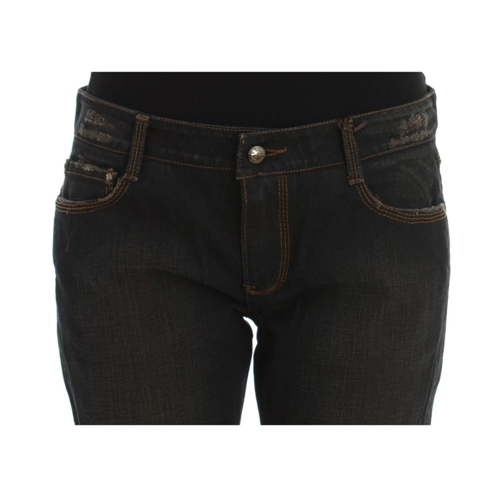 Ermanno Scervino Chic Boyfriend Jeans in Blauw Blue Dames