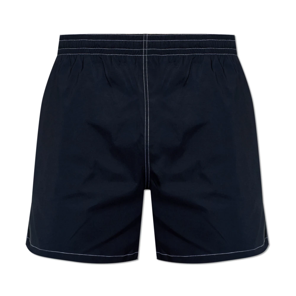 Balmain Uomo Blu - Swim Shorts - Swimwear - Xl