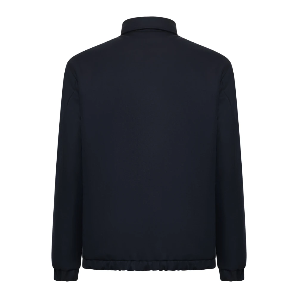 Low Brand Blauwe Winterjassen Blue Heren
