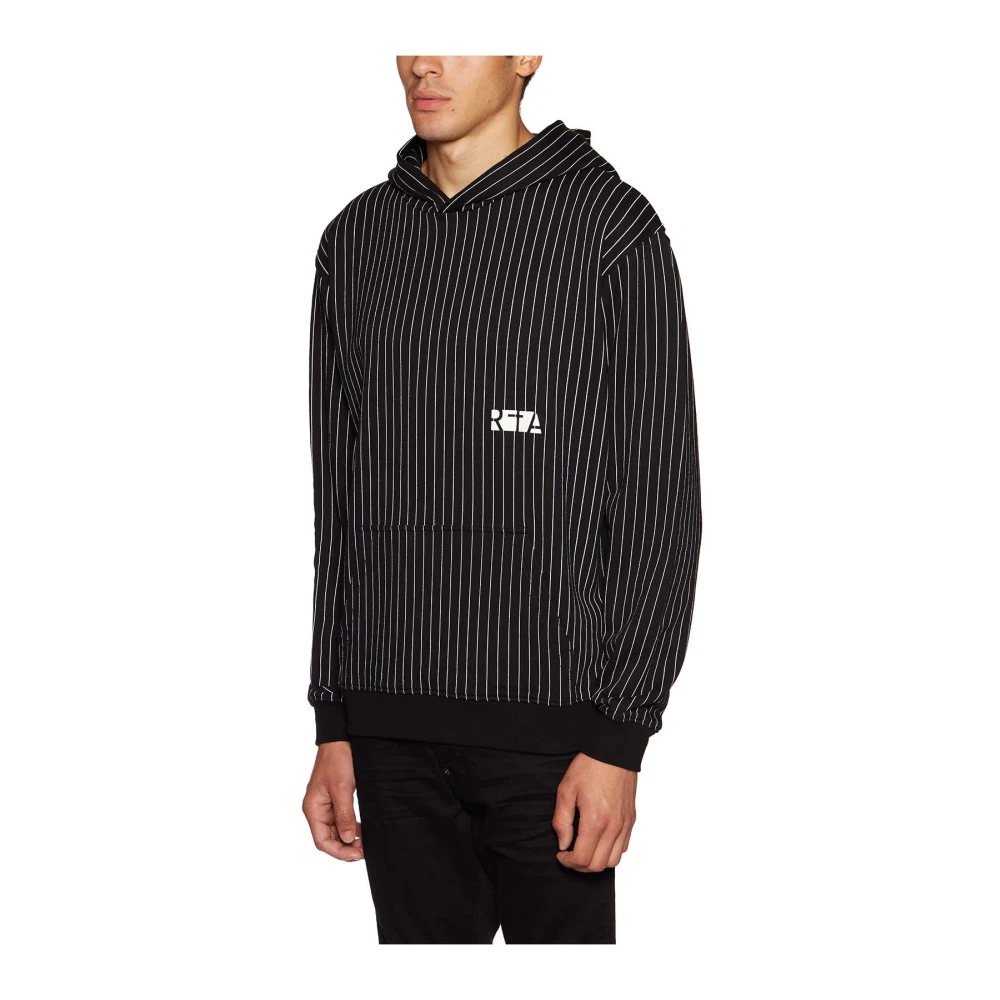 RTA Katoenen Hoodie Black Heren