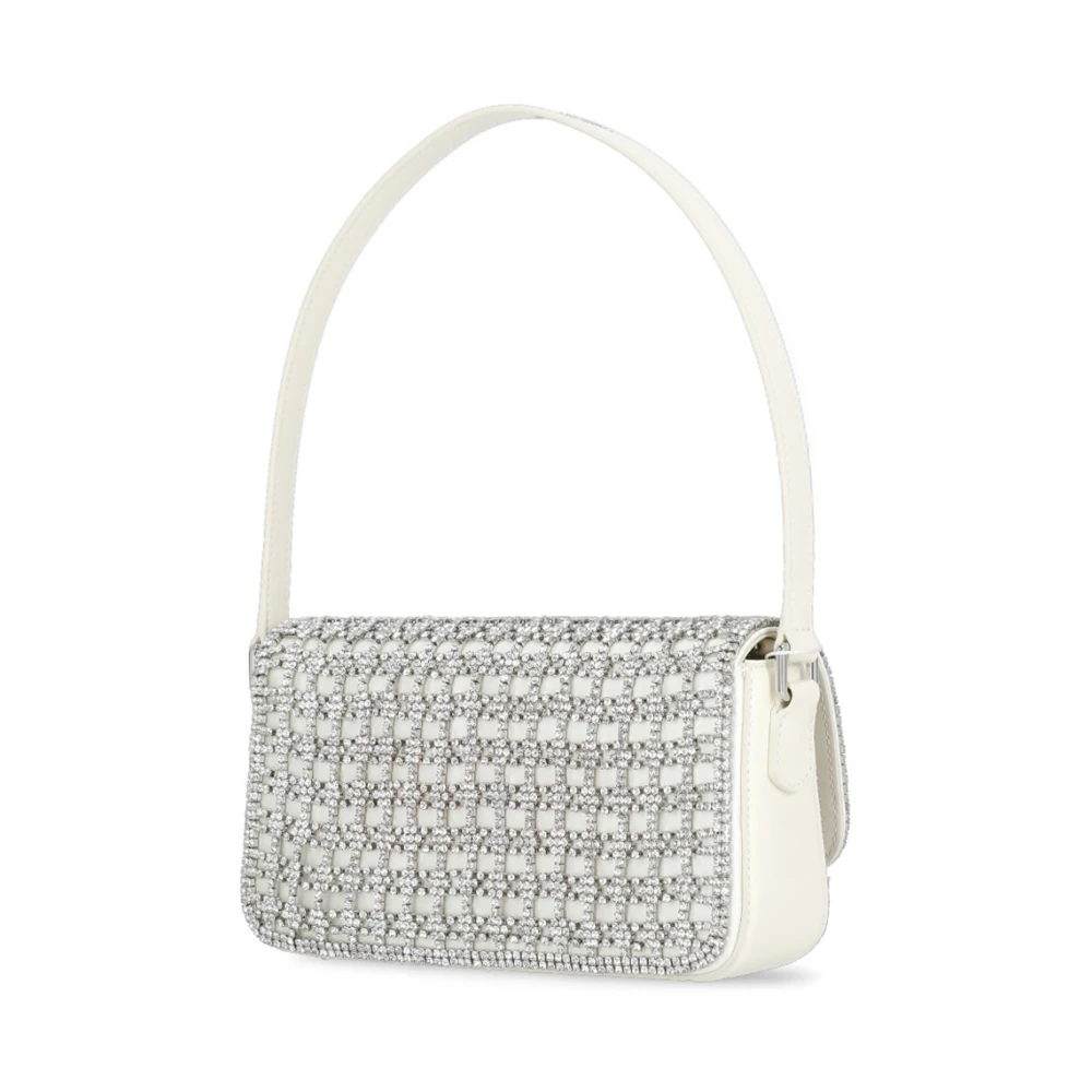 Self Portrait Strass Boog Schoudertas Beige Dames