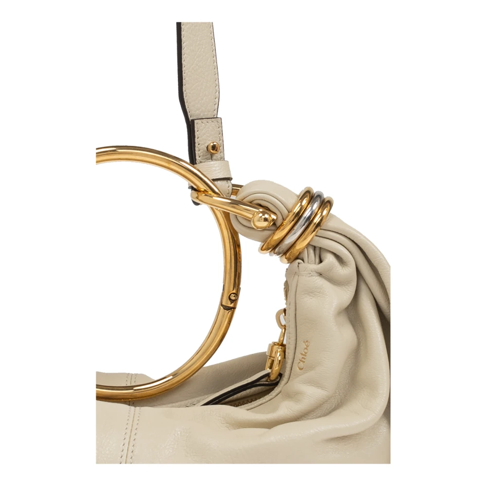 Chloé Schoudertas Armband Klein Beige Dames
