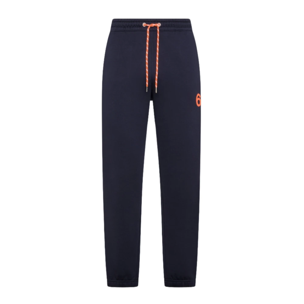 Sun68 Blauwe joggingbroek met elastische taille Blue Heren