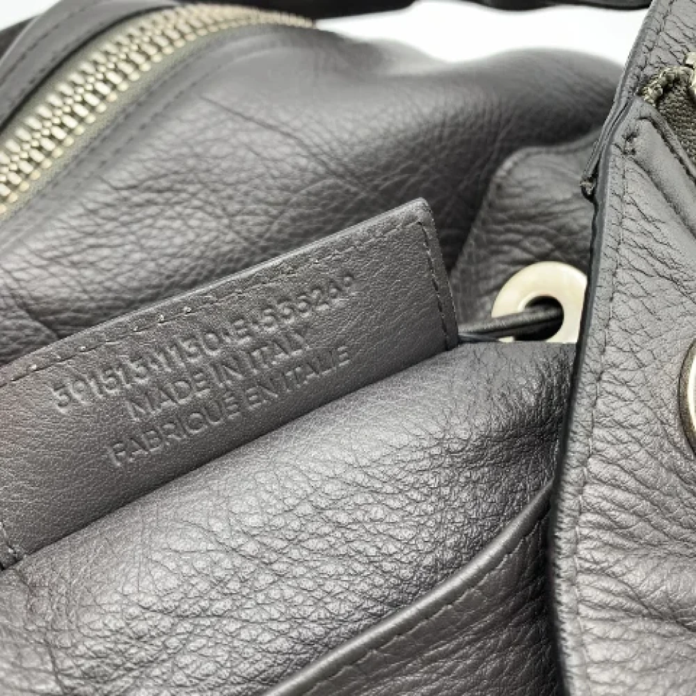 Balenciaga Vintage Pre-owned Leather balenciaga-bags Gray Dames