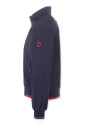 veste-coupe-vent-bleue-avec-logo-brode