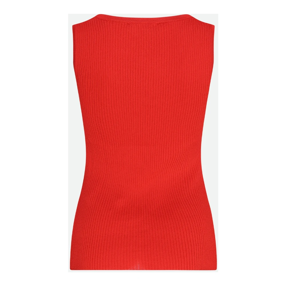 Max Mara Studio Rode Tanktop Red Dames