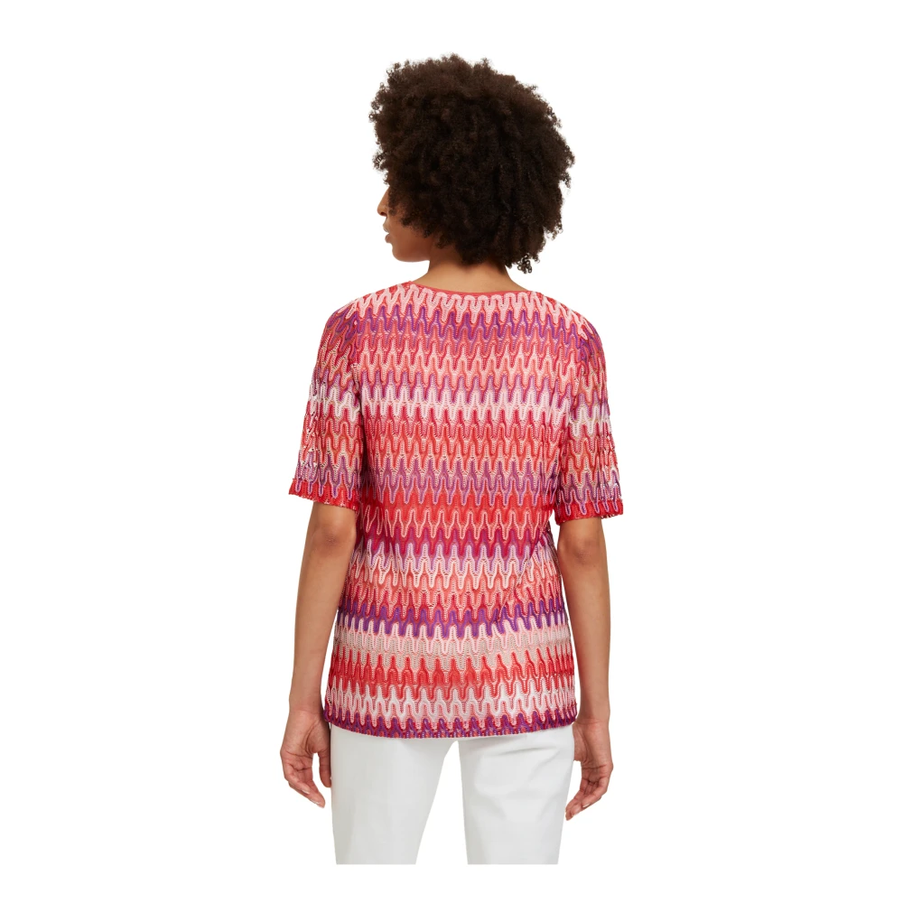 Betty Barclay Gestreept kantentop met ribboorden Multicolor Dames