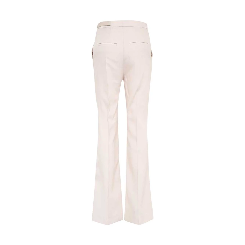 Fendi Klassieke Virgin Wool Broek Pink Dames