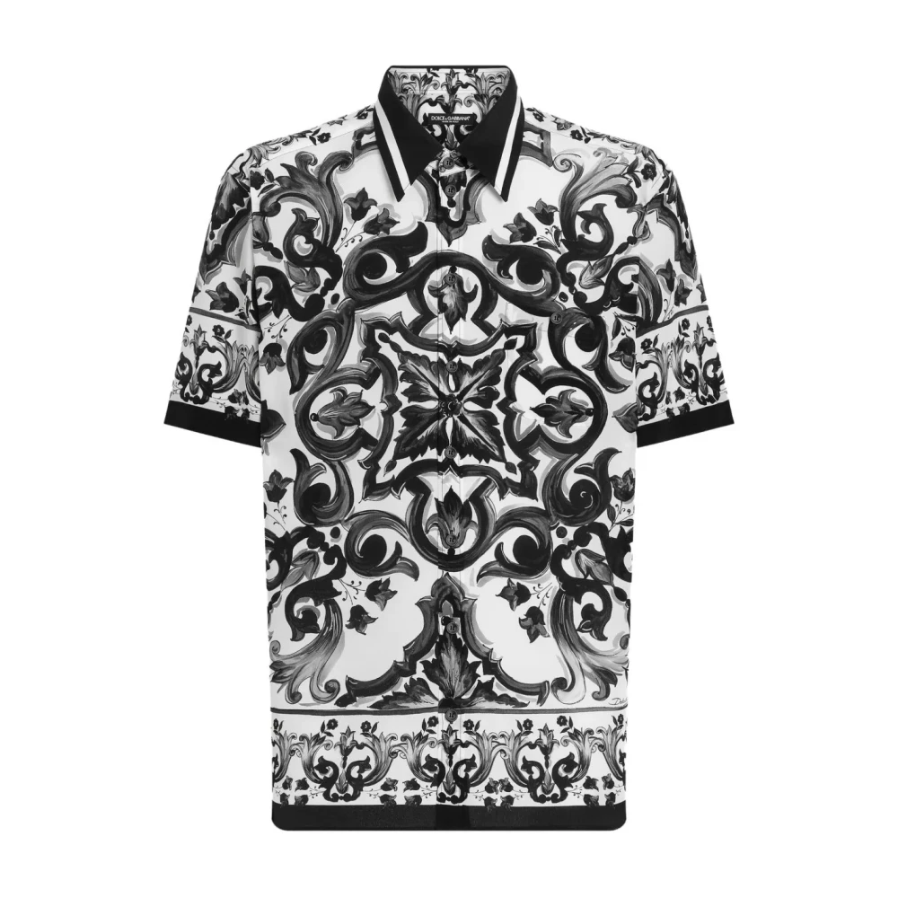Dolce & Gabbana Herren Multicolor Shirts, Mehrfarbig, Mgröße: