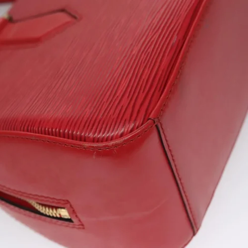 Louis Vuitton Vintage Pre-owned Leather louis-vuitton-bags Red Dames