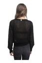 paillet-mesh-sweater-met-print