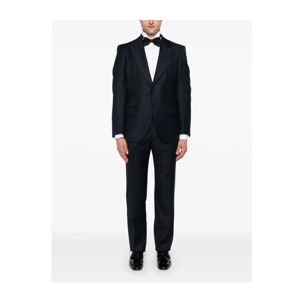 Emporio Armani Witte Button-Up Shirt Wingtip Kraag White Heren