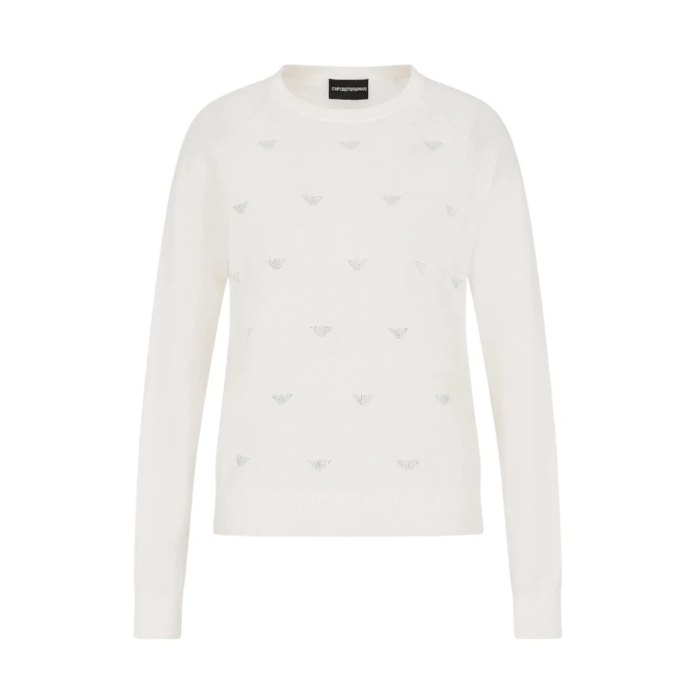 Emporio Armani Stijlvolle Shirt voor Mannen White Dames