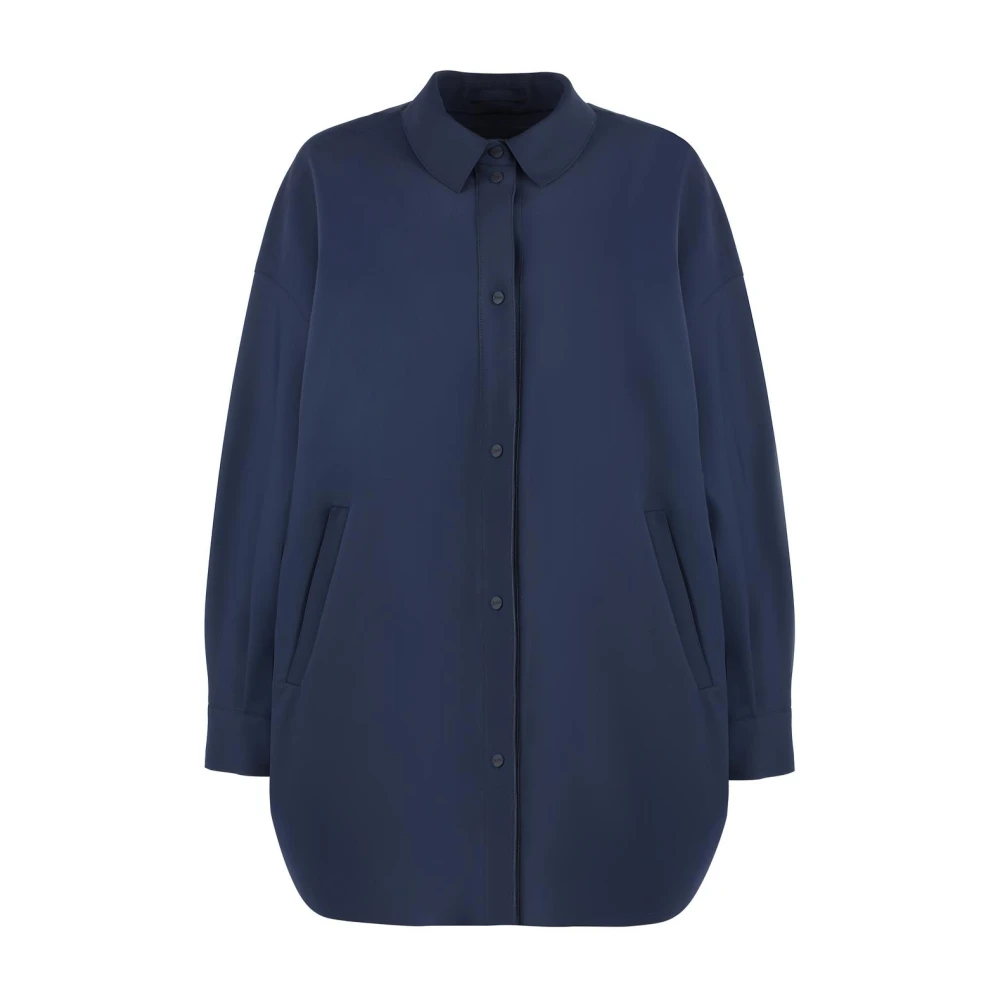 Herno Damen Blau Blusen & Hemden, Xlgröße: