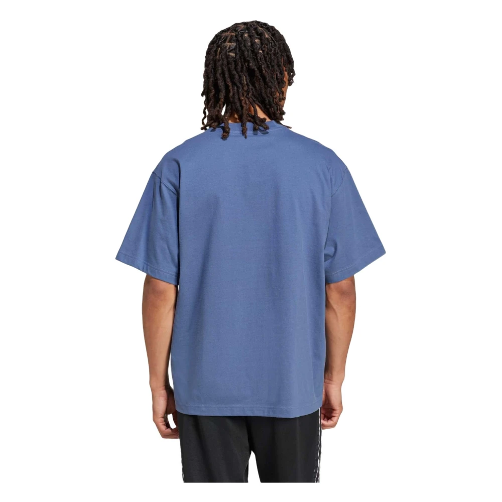 Adidas Premium Essentials T-shirt Blue Heren