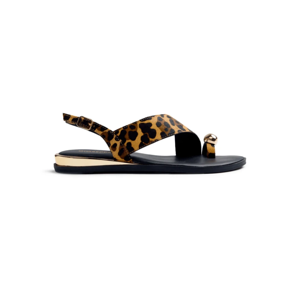 Gioseppo Women's Brown Flat Sandals, 3 Uk, Mairo Sandal