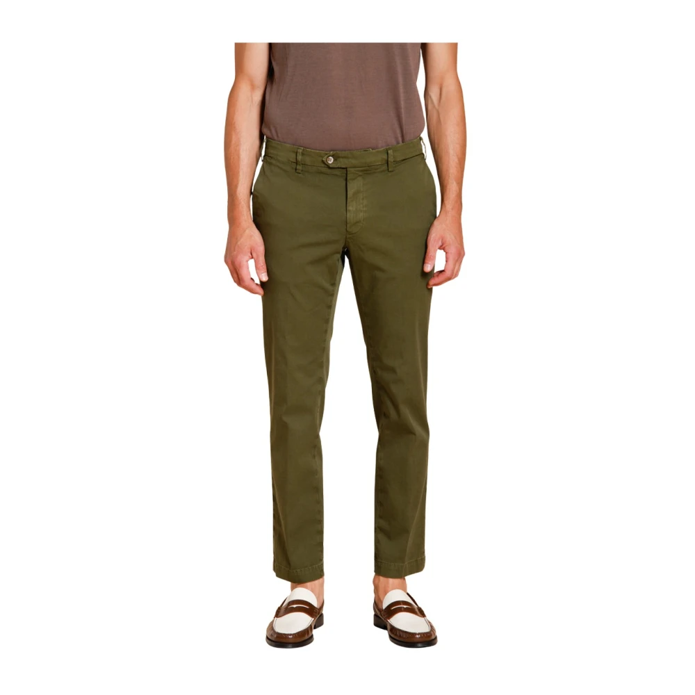 Mason's Uomo Verde Pantaloni, Xs, New,