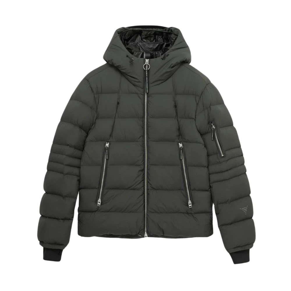 Krakatau Qm487 Parka Donkergroen Gray Heren