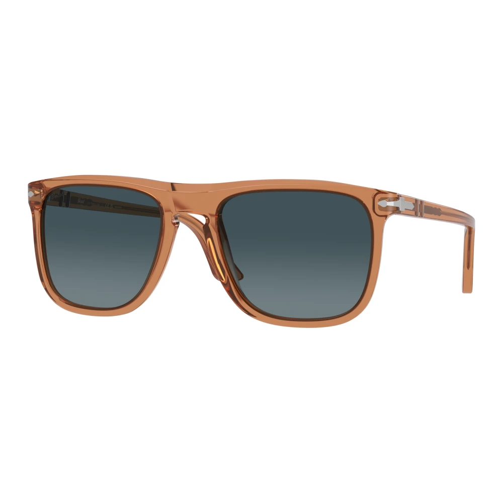 Persol Stiliga solglasögon med färgglada bågar Brown, Unisex