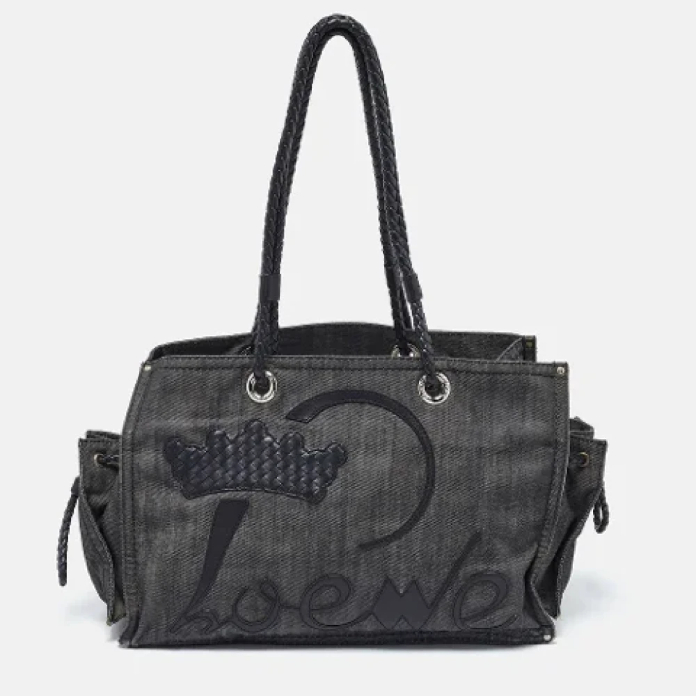 Loewe Pre-owned Denim totes Black Dames