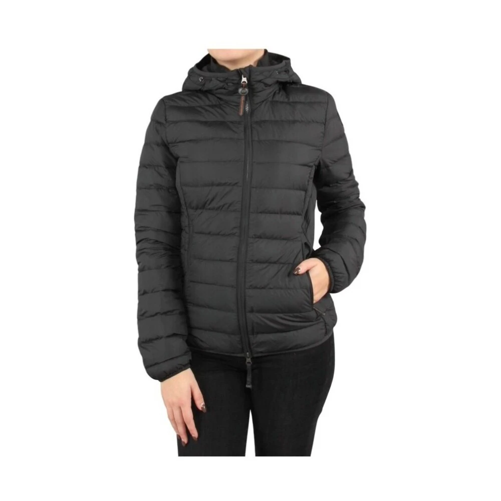 Parajumpers Juliet Gewatteerde Jas met Capuchon Black Dames