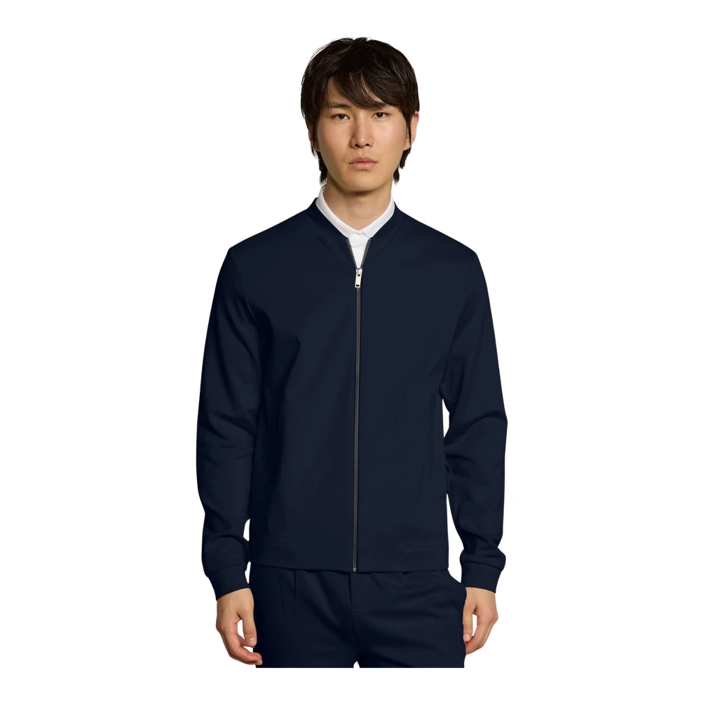 Kiefermann Men's Blue Zip-Throughs, 2XL, Hunfrid Jacket With Blouson Collar