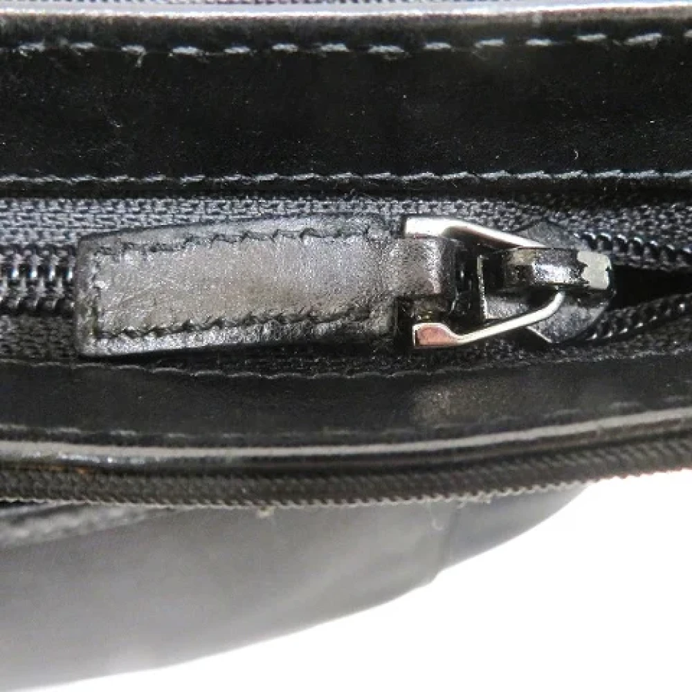 Gucci Vintage Pre-owned Canvas shoulder-bags Black Dames
