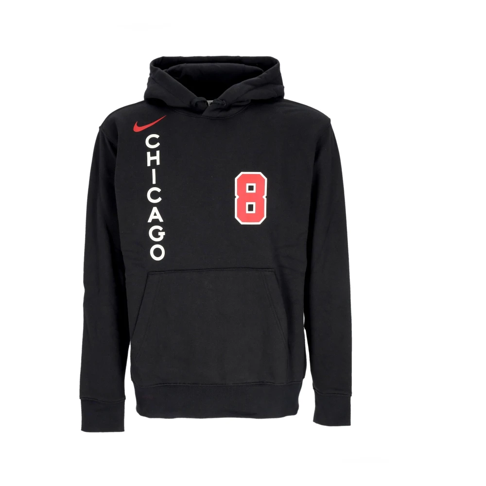 Nike Chicago Bulls City Edition Hoodie Lavine Black Heren