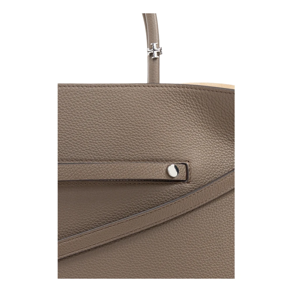 TORY BURCH Tas Mercer type Shopper Brown Dames