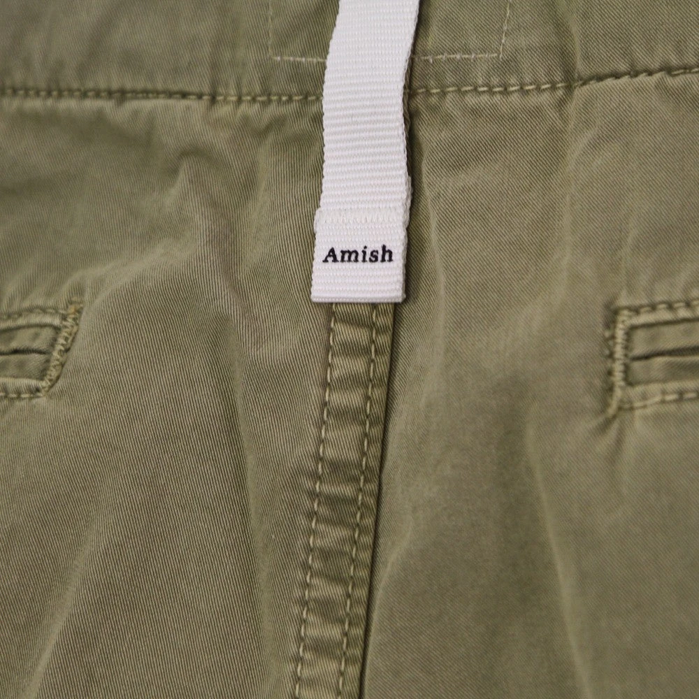 Amish Khaki Heren Lange Broek Green Heren