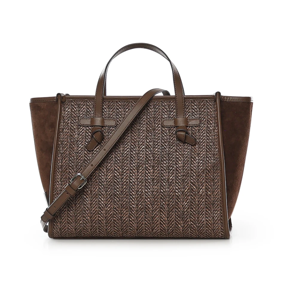 Gianni Chiarini Women's Brown Shopping Bags, One Size, Miss Marcella 32 Tote