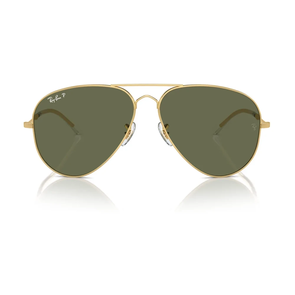 Ray-Ban Unisex Green Classic Aviator Sunglasses With Lenses