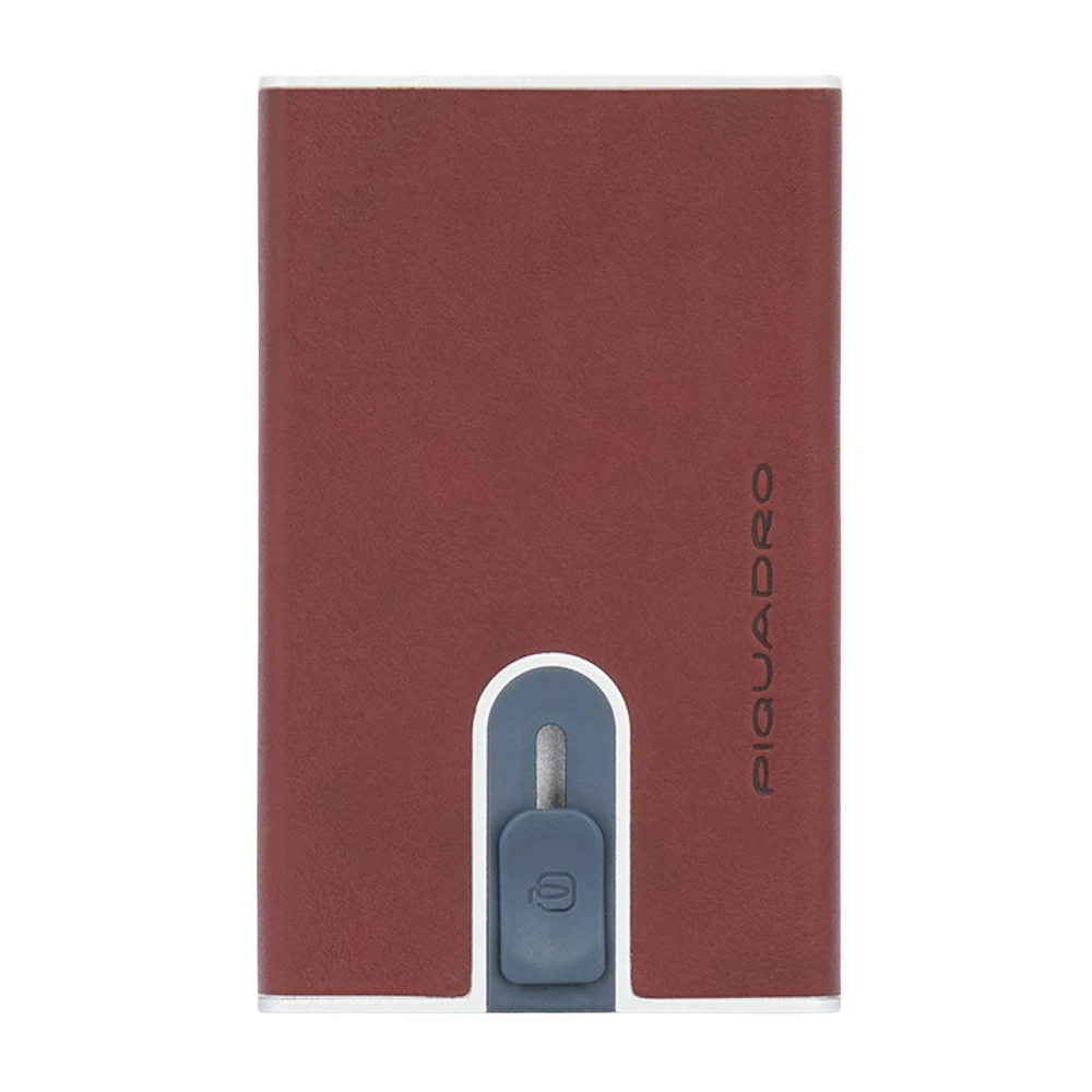 Piquadro Homme Marron Accessoires, Brun, Taille: One Size Porte-Cartes De Crédit Avec Système Coulissant