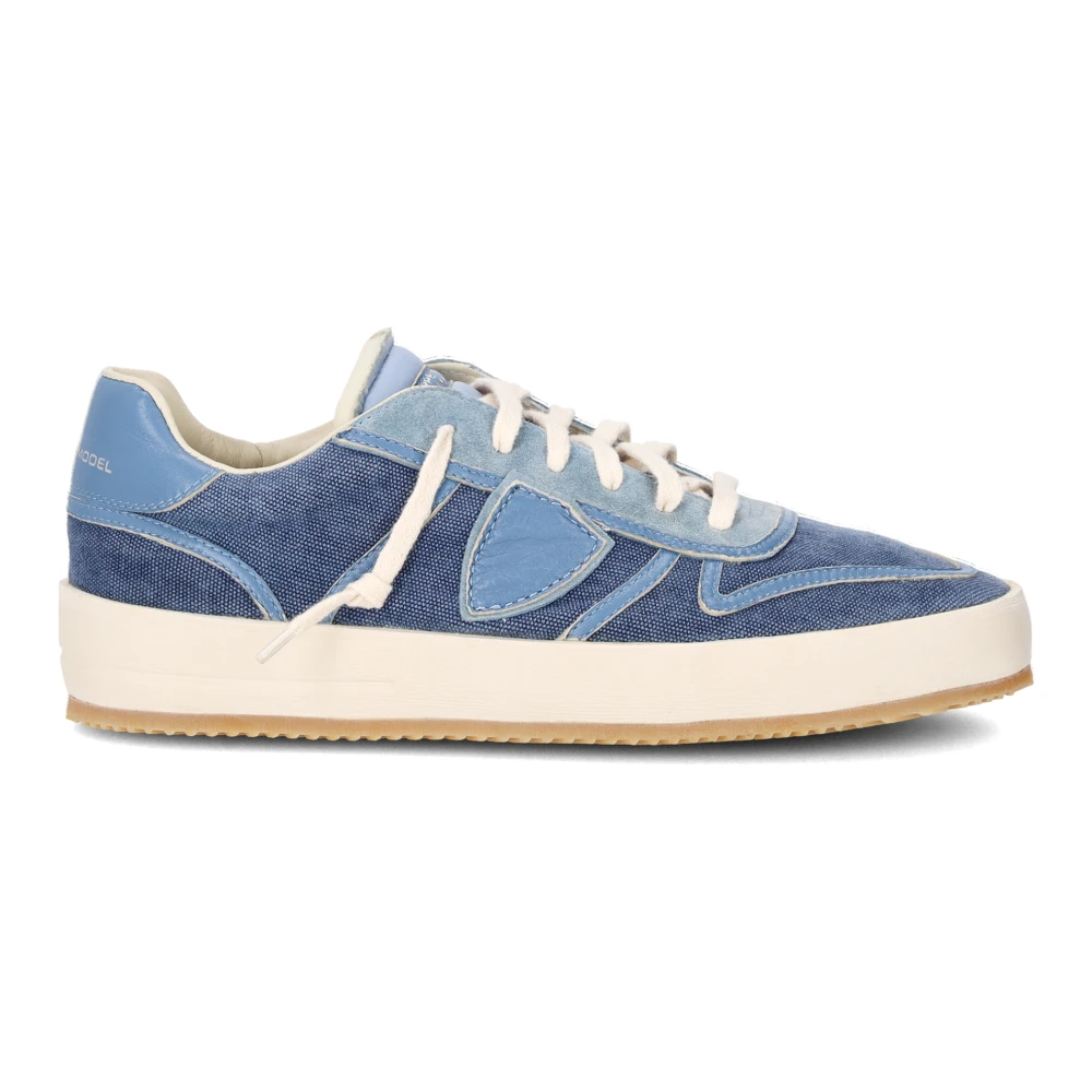 Philippe Model Uomo Blu Sneakers Nice Tennis