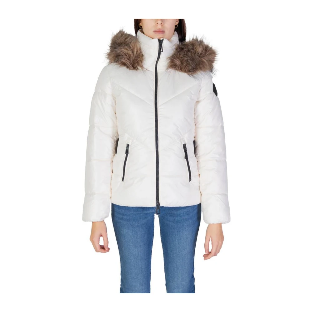 Only Polyamide Jassen & Mantels Collectie Beige Dames