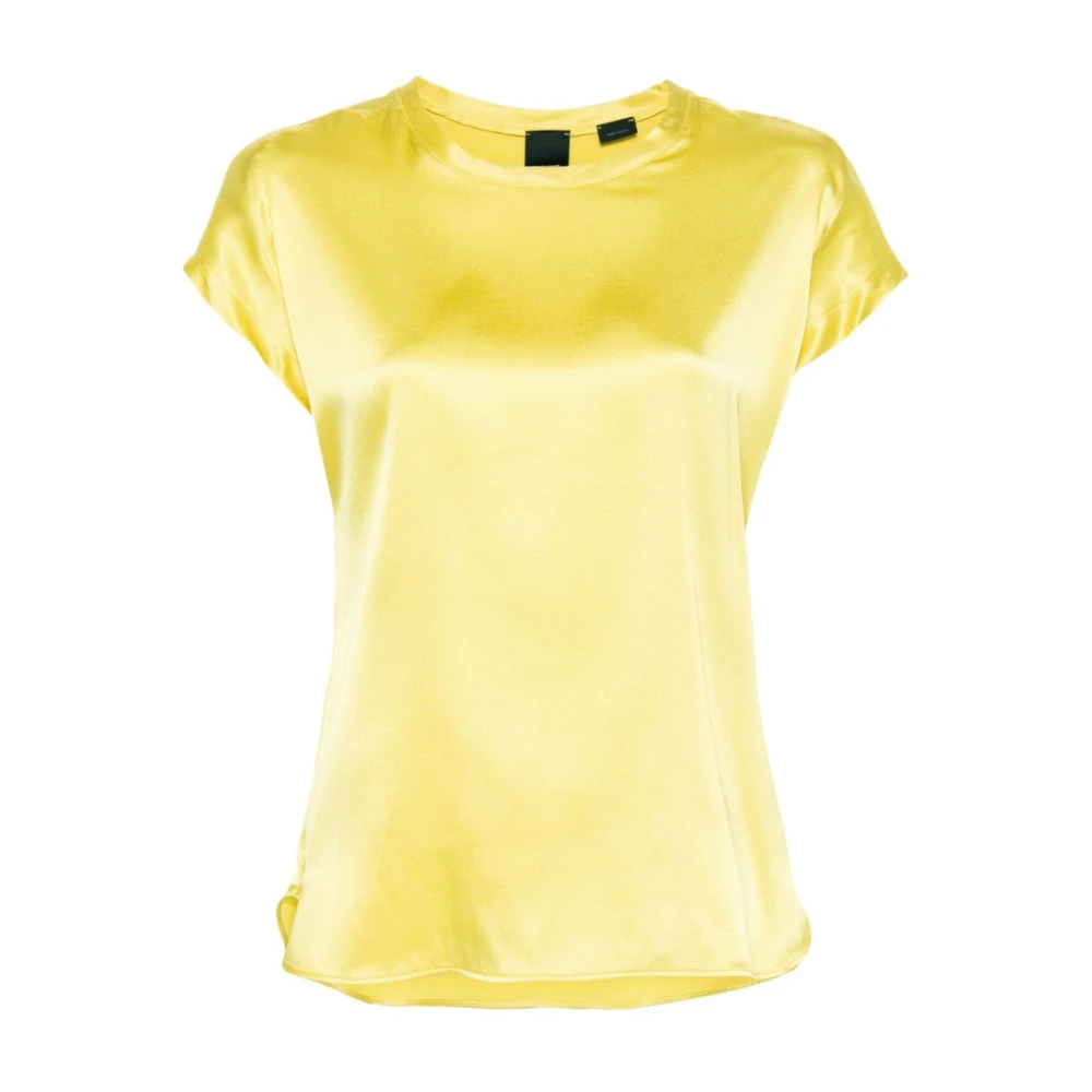 Pinko T-Shirts Yellow Dames