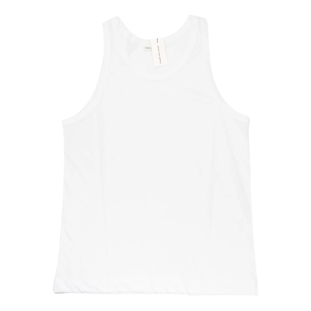 Dries Van Noten Mouwloze Top White Heren