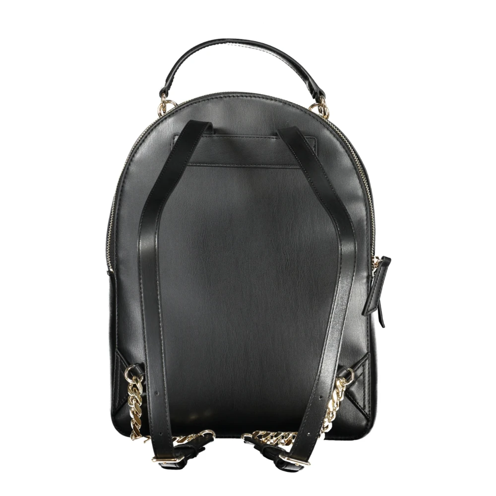 Tommy Hilfiger Zwarte damesrugzak met verstelbare bandjes Black Dames