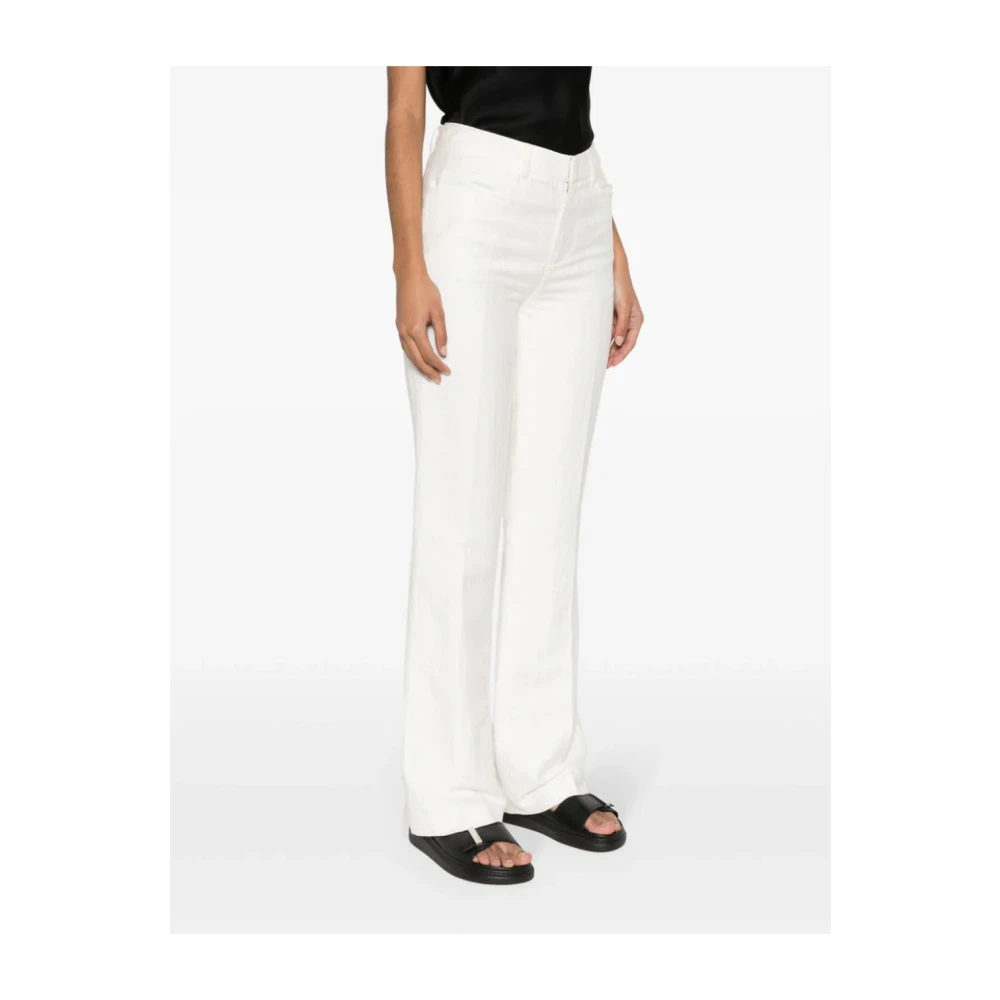 Zadig & Voltaire Wide Trousers White Dames