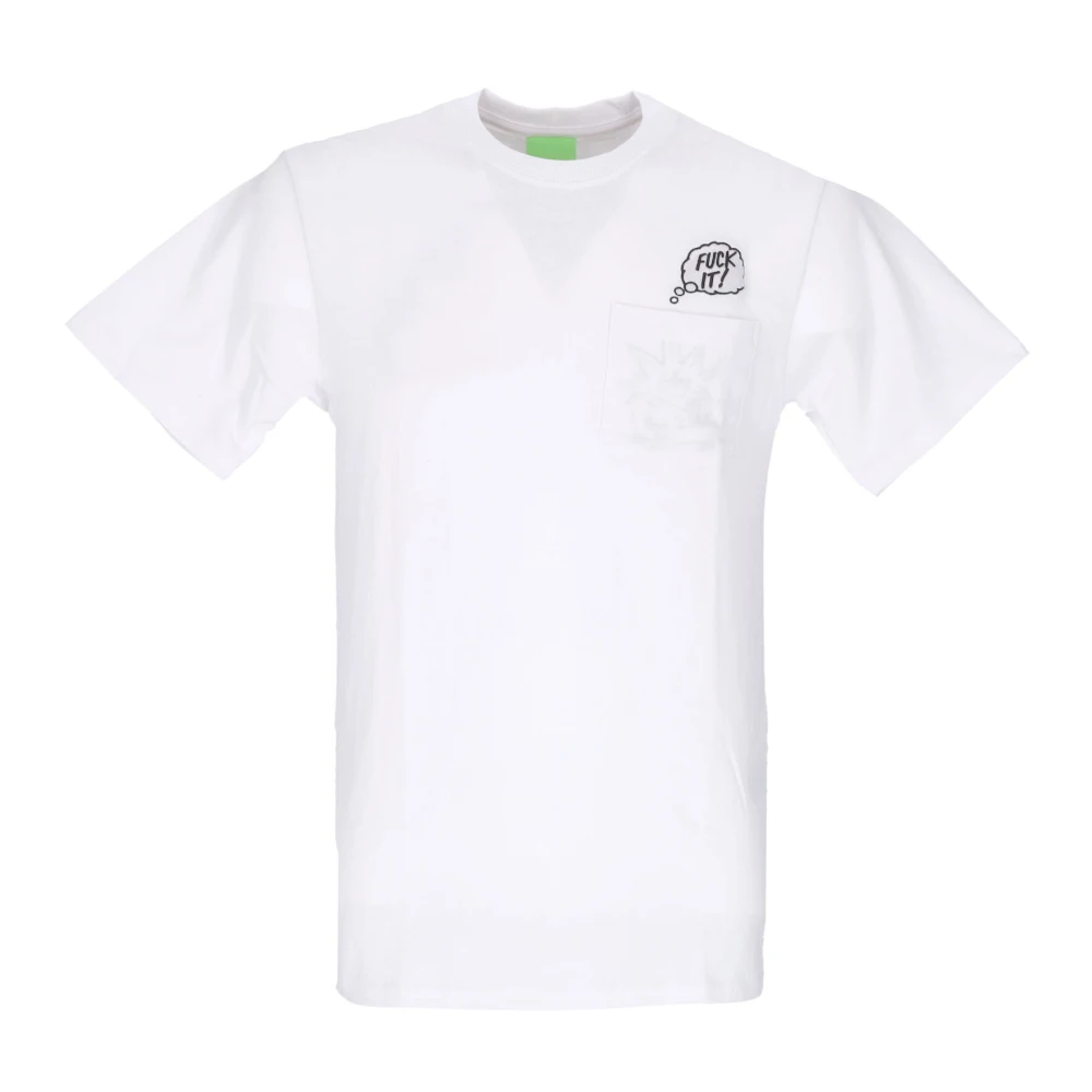 HUF T-Shirts White Heren