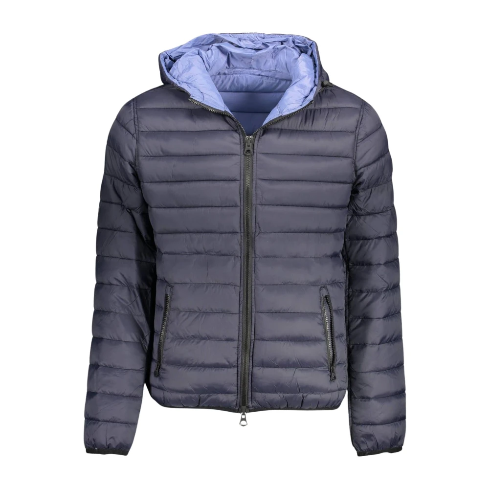 U.s. Polo Assn. Blå Marinblå Vändbar Pufferjacka