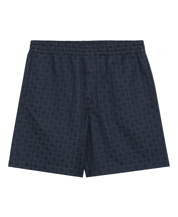 grijs-blauwe-shorts-met-4g-logoprint