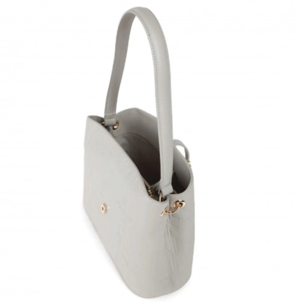 Valentino by Mario Valentino Grijze Grote Tote Tas met Valentino Details Gray Dames