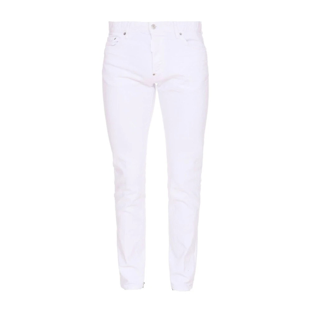 Dsquared2 Vita Jeans Ss22 White, Herr