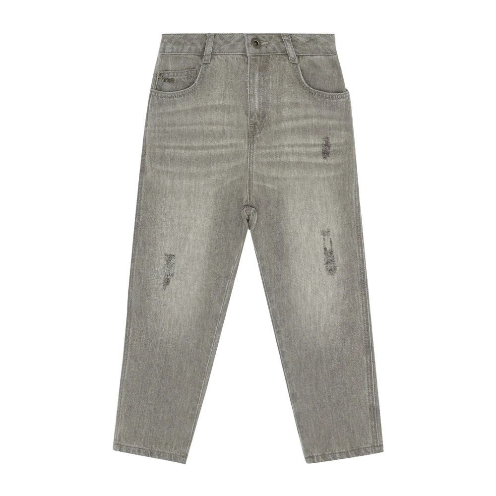 Emporio Armani Boys Gray Jeans, 14 Y, Jeans