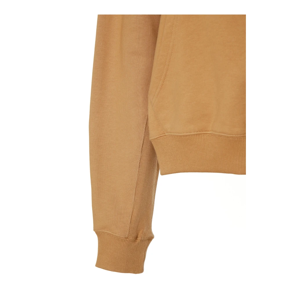 JW Anderson Anker Logo Hoodie Brown Dames