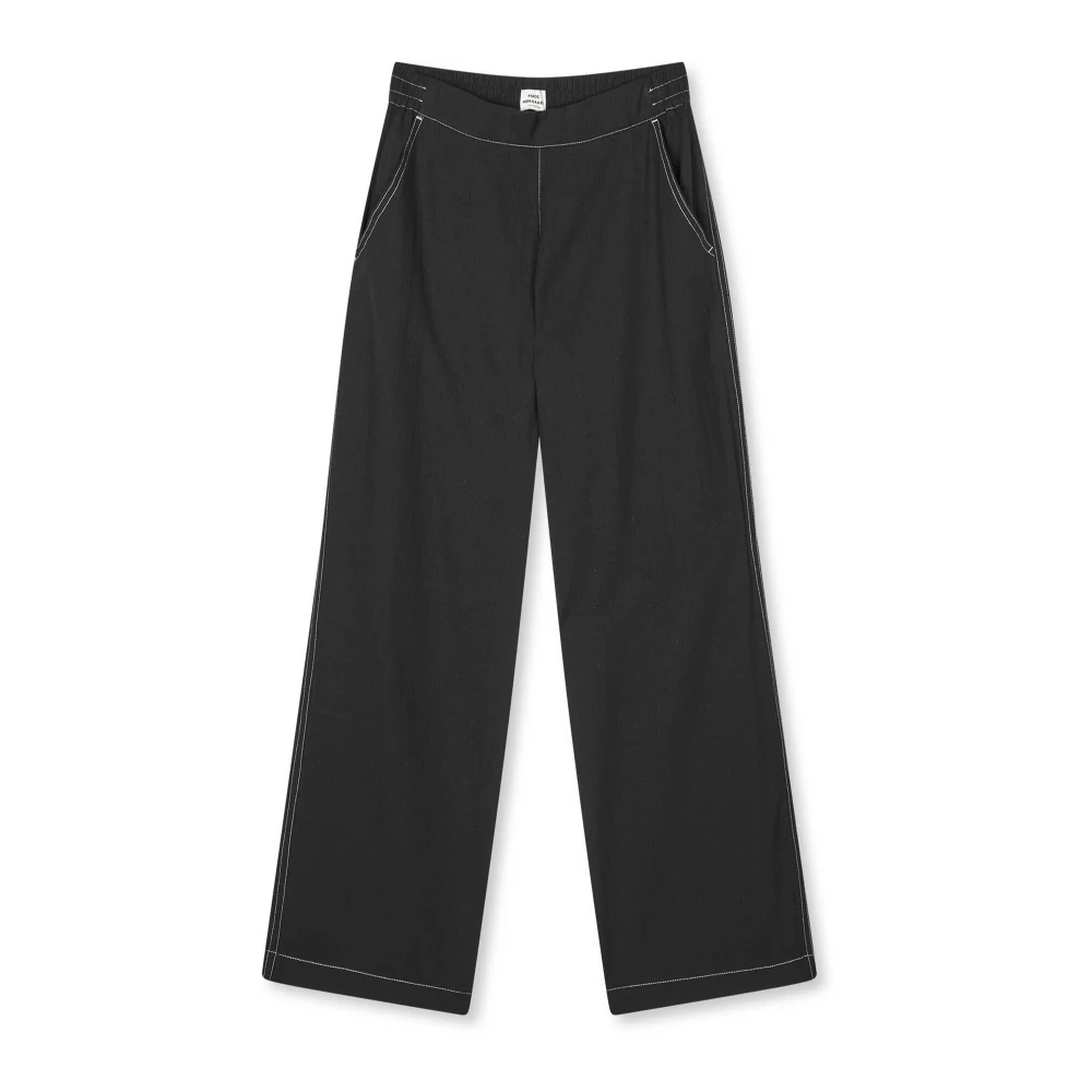 Trousers > Straight Trousers - - Mads Nørgaard - Modalova