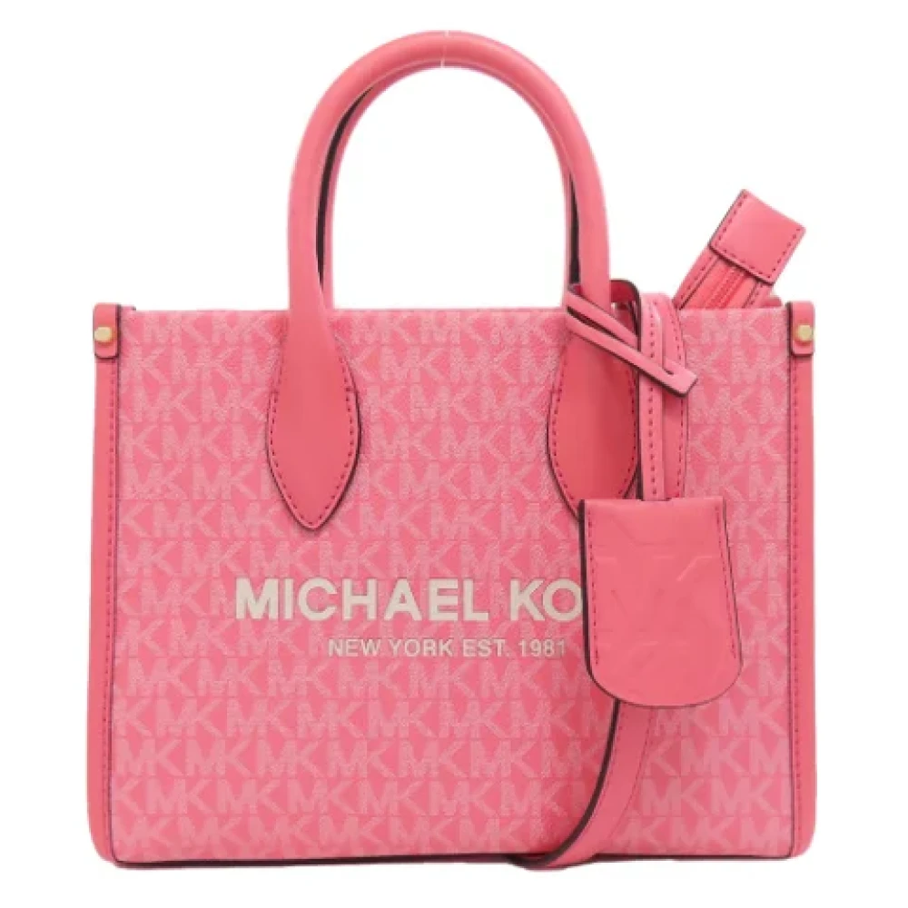 Michael Kors Pre-owned Canvas handbags Pink Dames