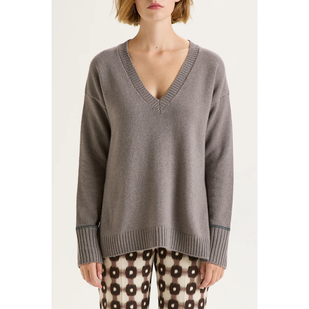 Maliparmi Sweater Gray Dames