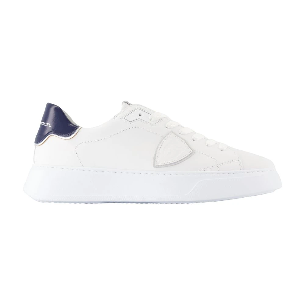 Philippe Model Men's White Temple Low Trainers